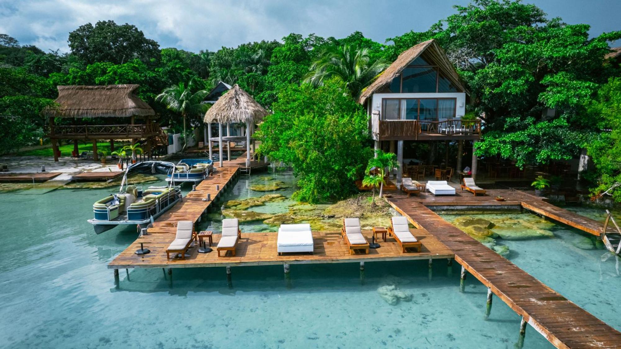 باكالار Xoot Kaana Villa Vista Laguna المظهر الخارجي الصورة